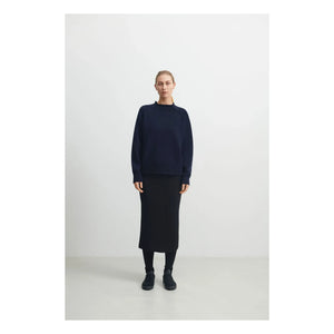 FUB - Jersey de lana merina - Colección Mujer | Azul marino