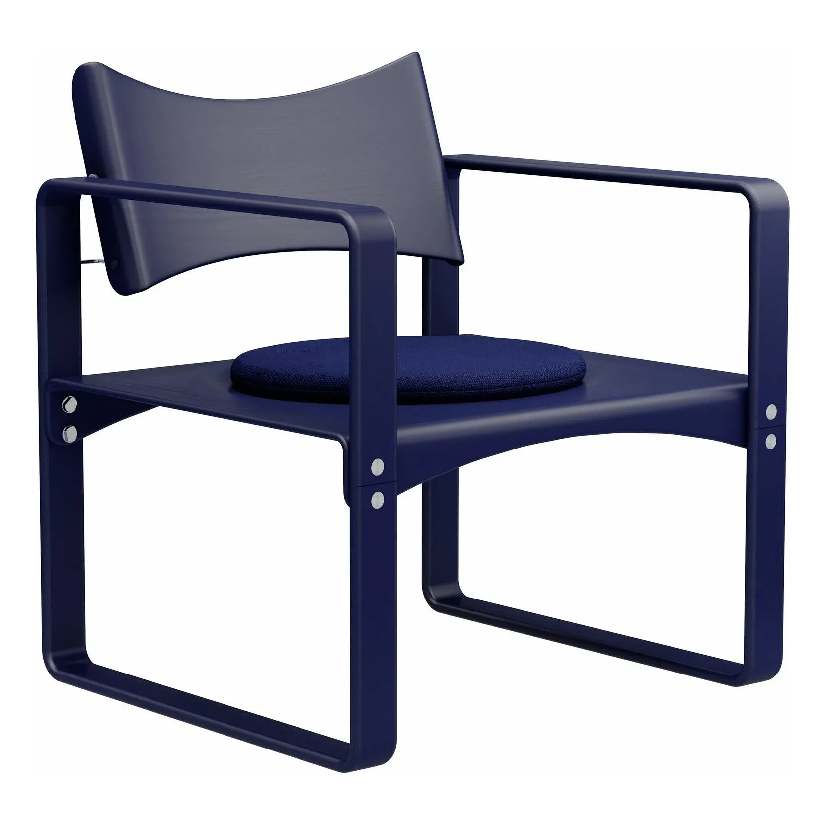 Verpan - Serie 270 F sillón | Azul