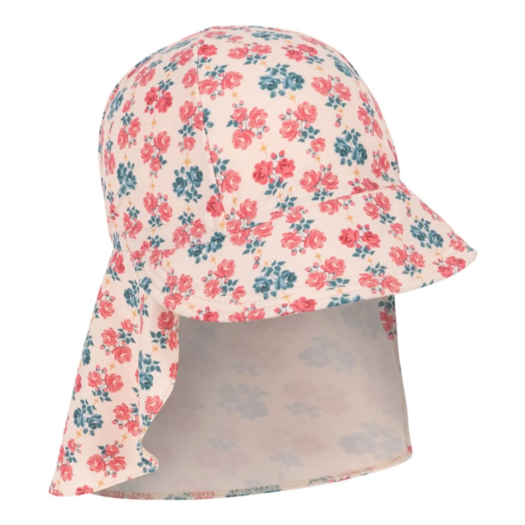 Konges Sløjd - Sombrero con estampado floral Manuca, fibra reciclada | Beige