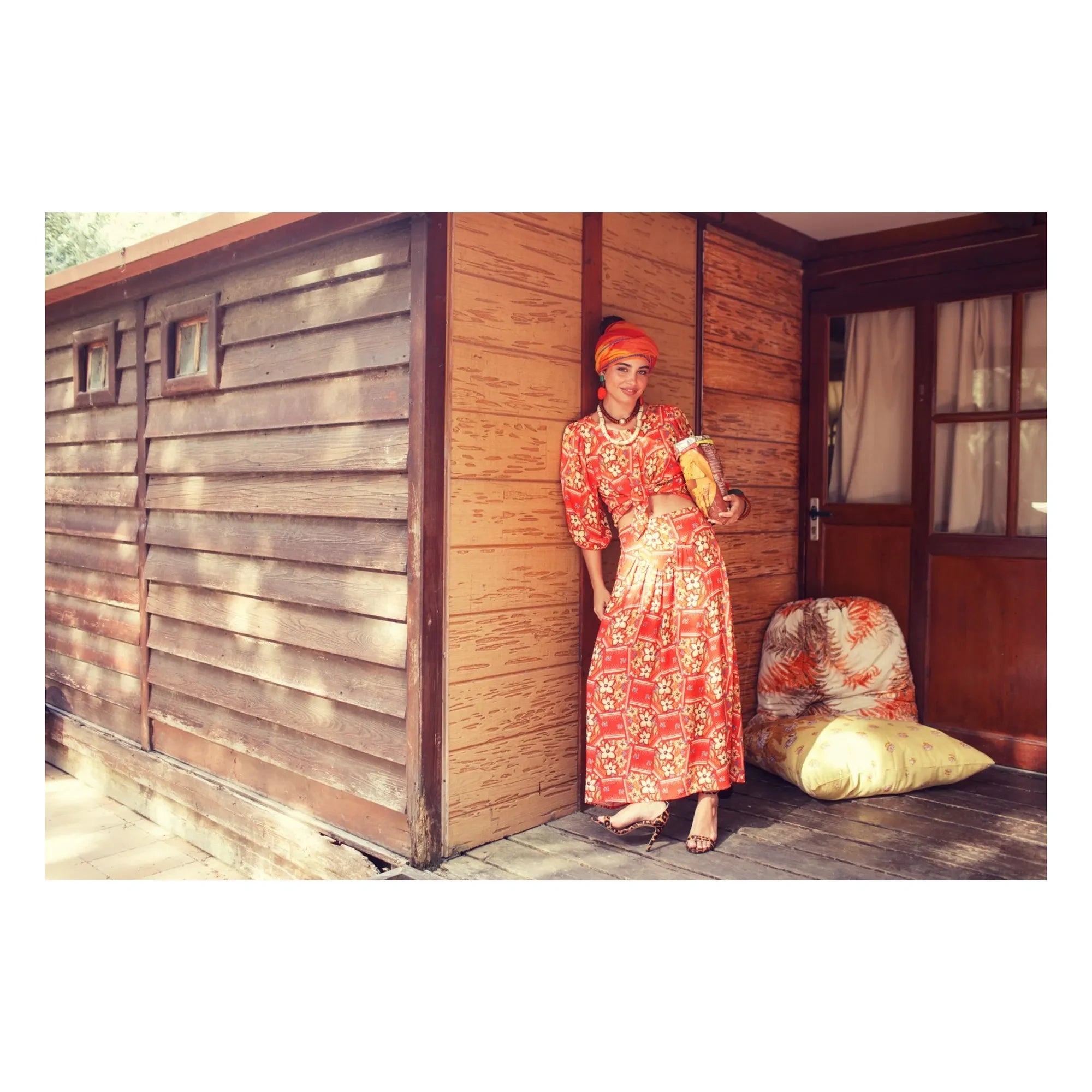 Sisters Department - Falda Estampado Floral | Rojo