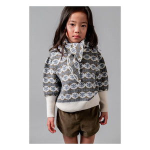 birinit - Julieta jersey de lana merina | Azul
