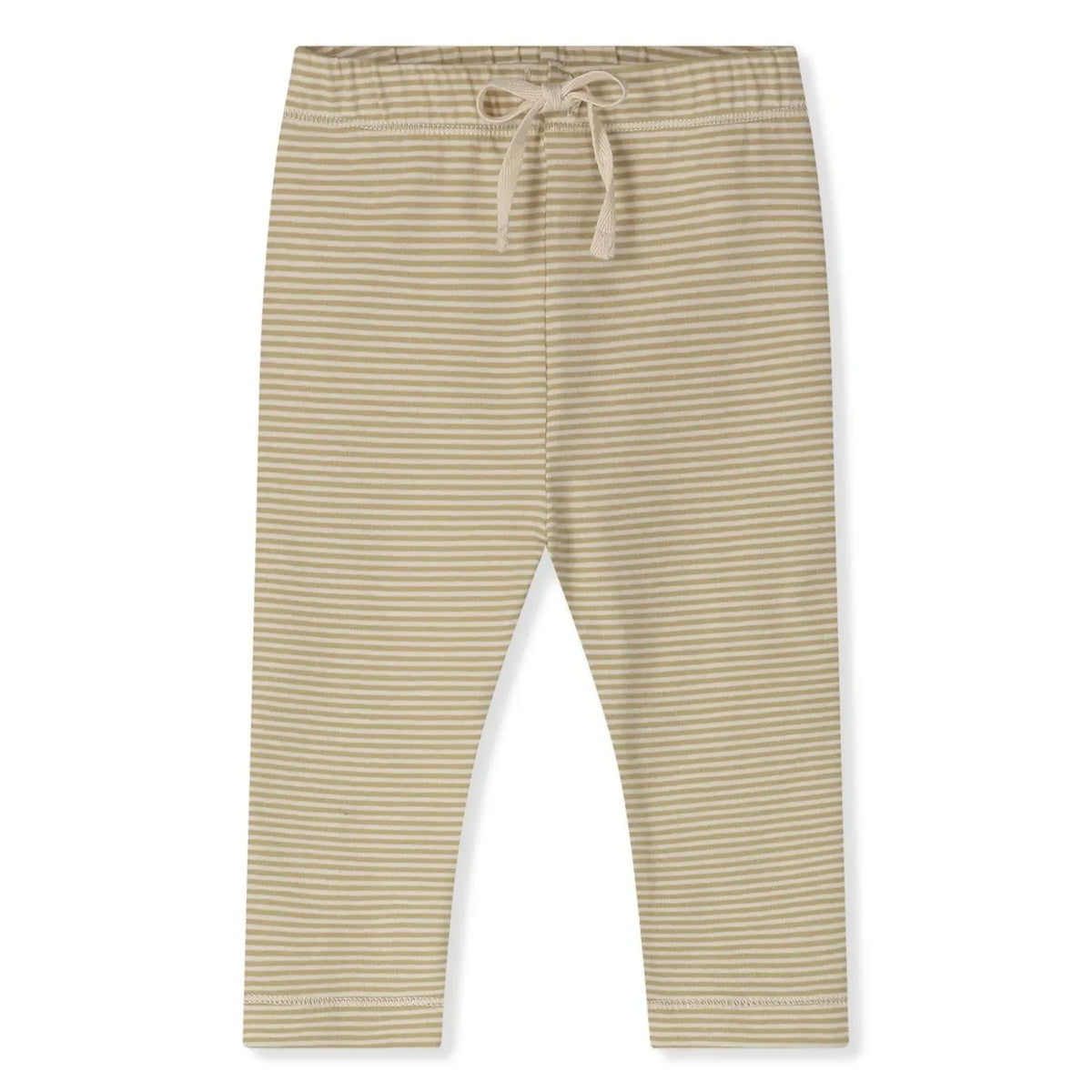 Gray Label - Mallas de algodón orgánico a rayas | Mostaza
