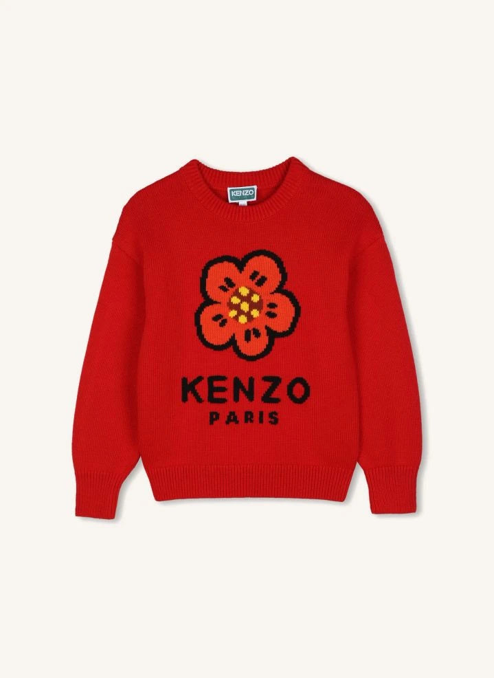 Kenzo - Jersey jacquard Kenzo | Rojo