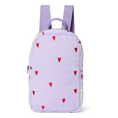 Studio Noos - Mochila Puffy Hearts | Lila