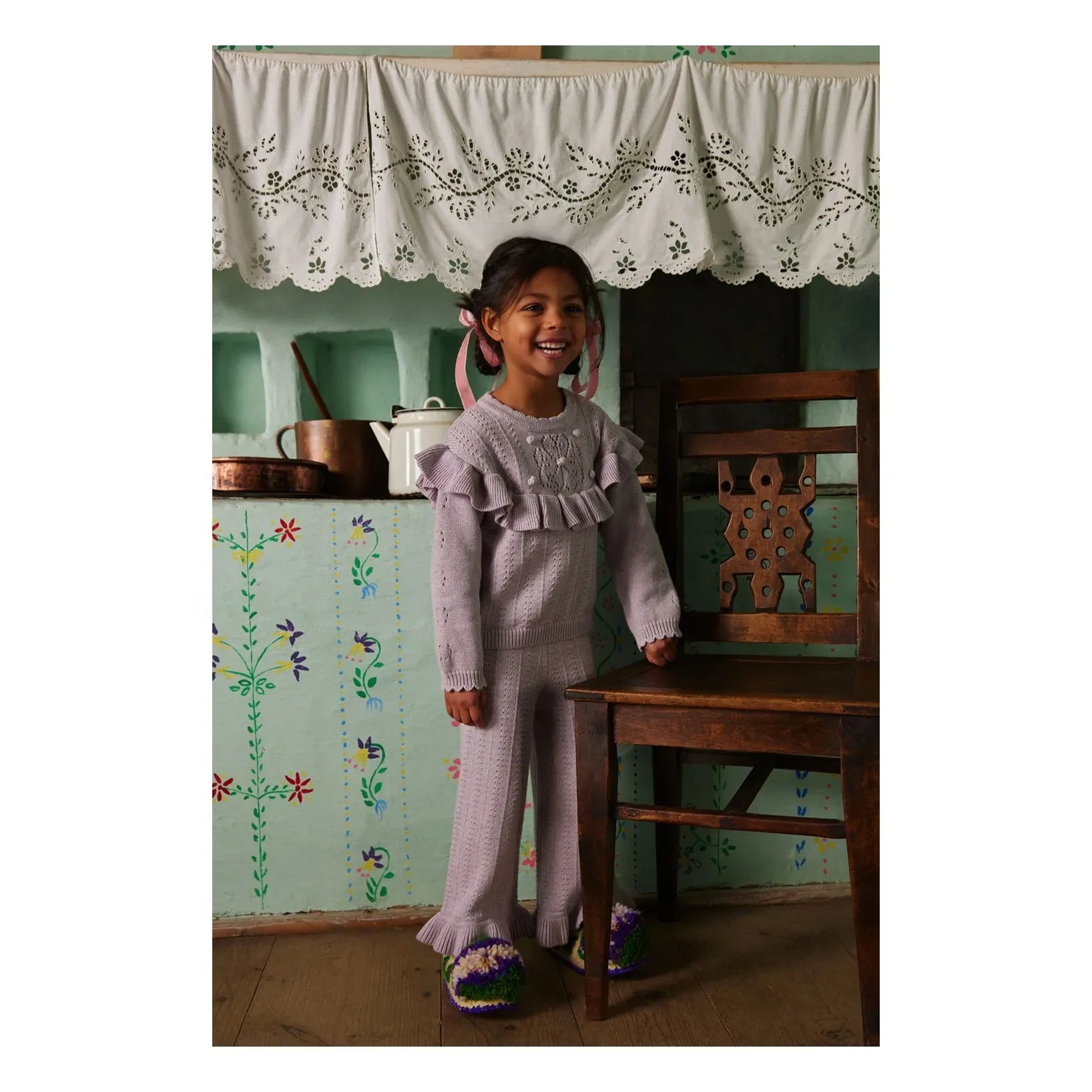 Louise Misha - Salou File Pantolon | Lila