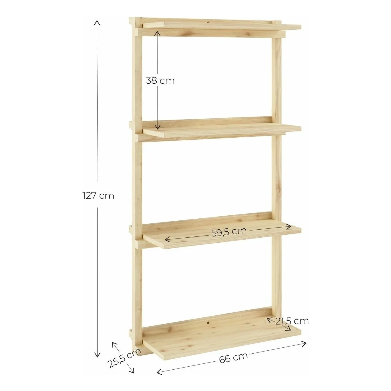 Karup Design - Estanterías Groove 127x66 cm