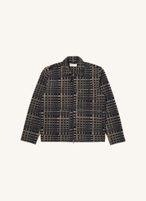 Universal Works - Chaqueta Uniforme con Cremallera | Azul Marino