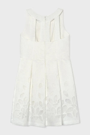 Vestido infantil de lino Mayoral