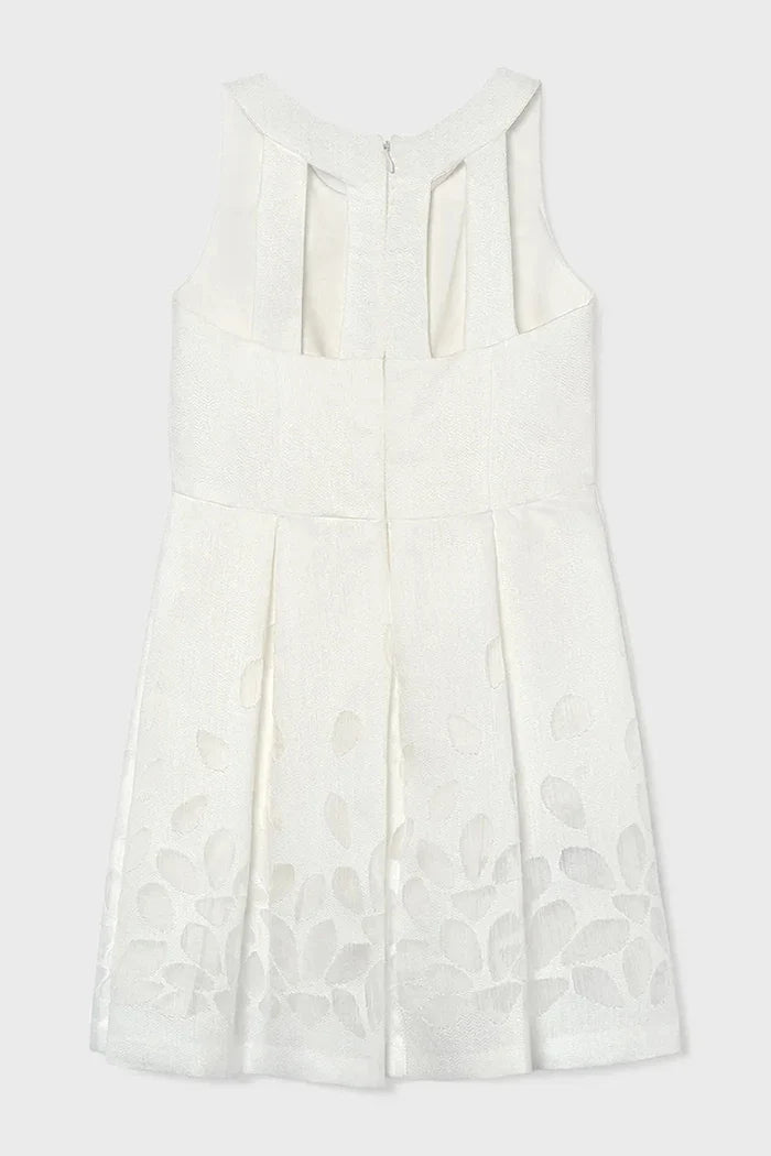 Vestido infantil de lino Mayoral