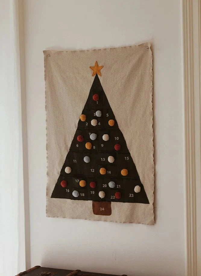 Lorena Canals - Calendario de Adviento para Árbol de Navidad | Verde Oscuro