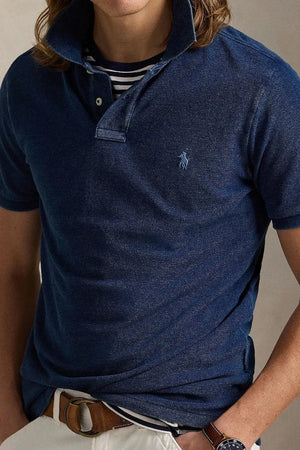 Camiseta de algodón con cuello Polo Ralph Lauren