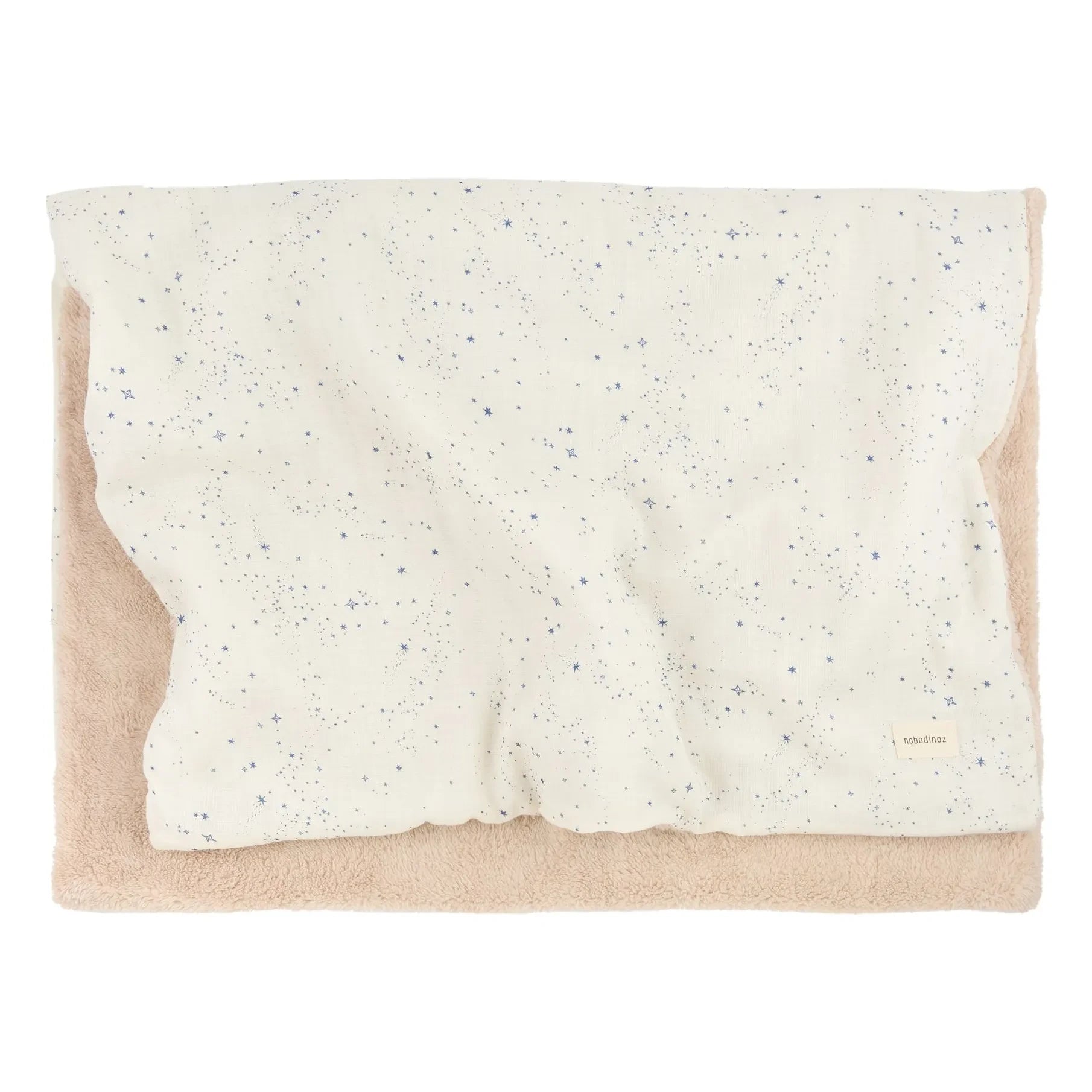 Nobodinoz - Manta de invierno Wabi Sabi Milky Way | Azul