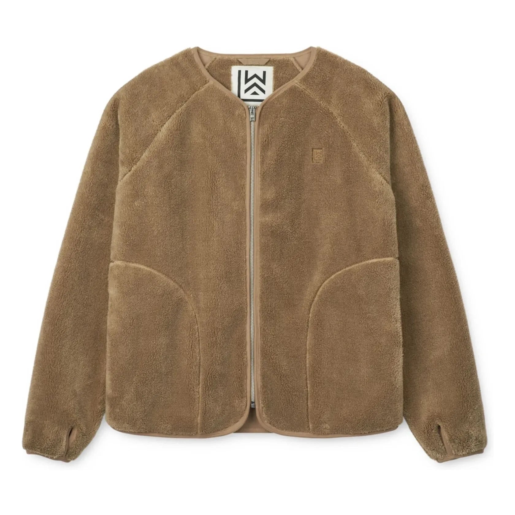 Liewood - Chaqueta Sherpa de Fibra Reciclada Calina - Colección Mujer | Beige