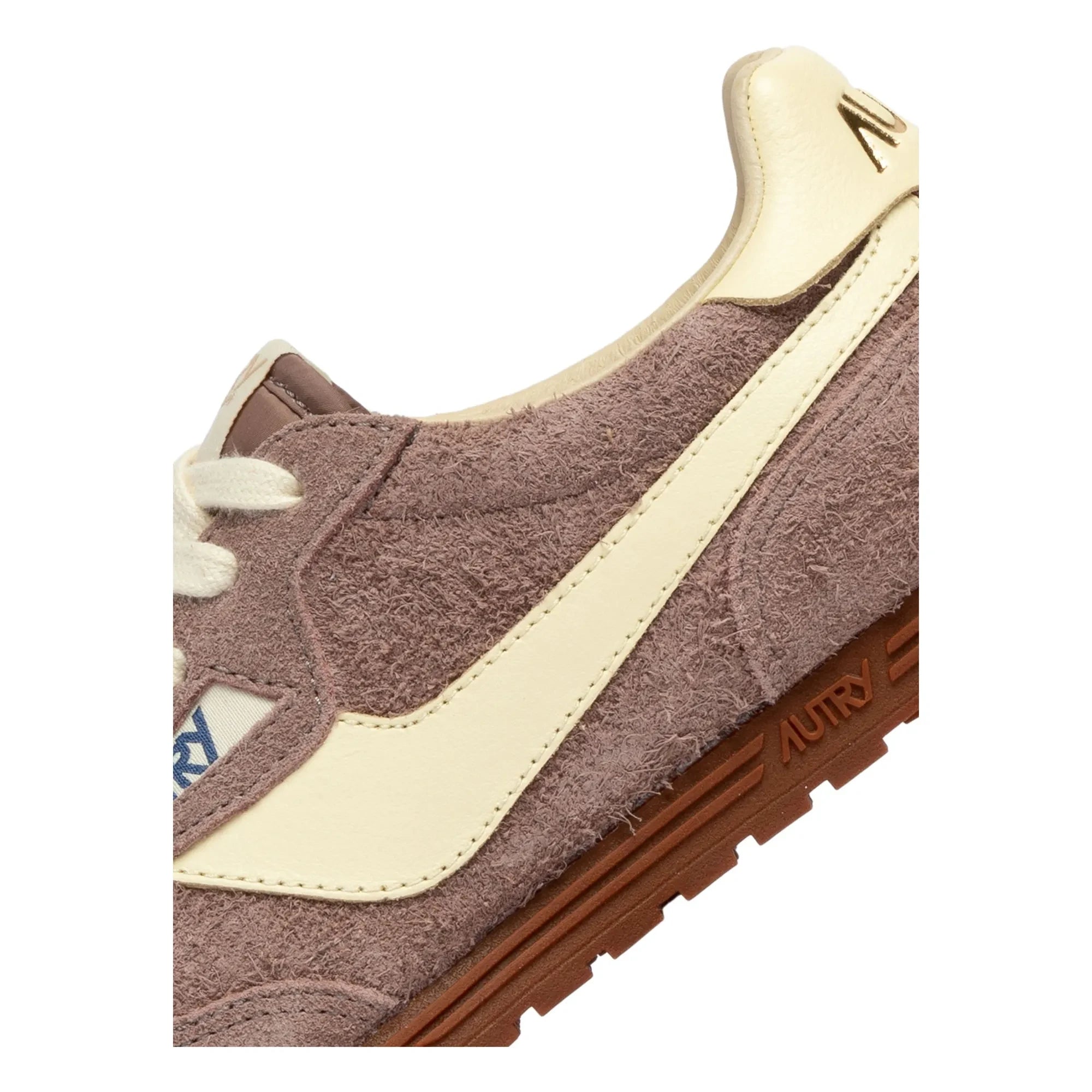 Autry - Windspin Low Zapatillas de Baloncesto Bicolor de Ante y Piel | Rosa Polvo