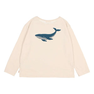 Búho - Camiseta Hacia el mar Algodón orgánico | Beige