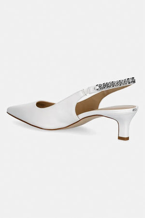 Zapatos de tacón Michael Michael Kors Marcia Kitten Sling de piel