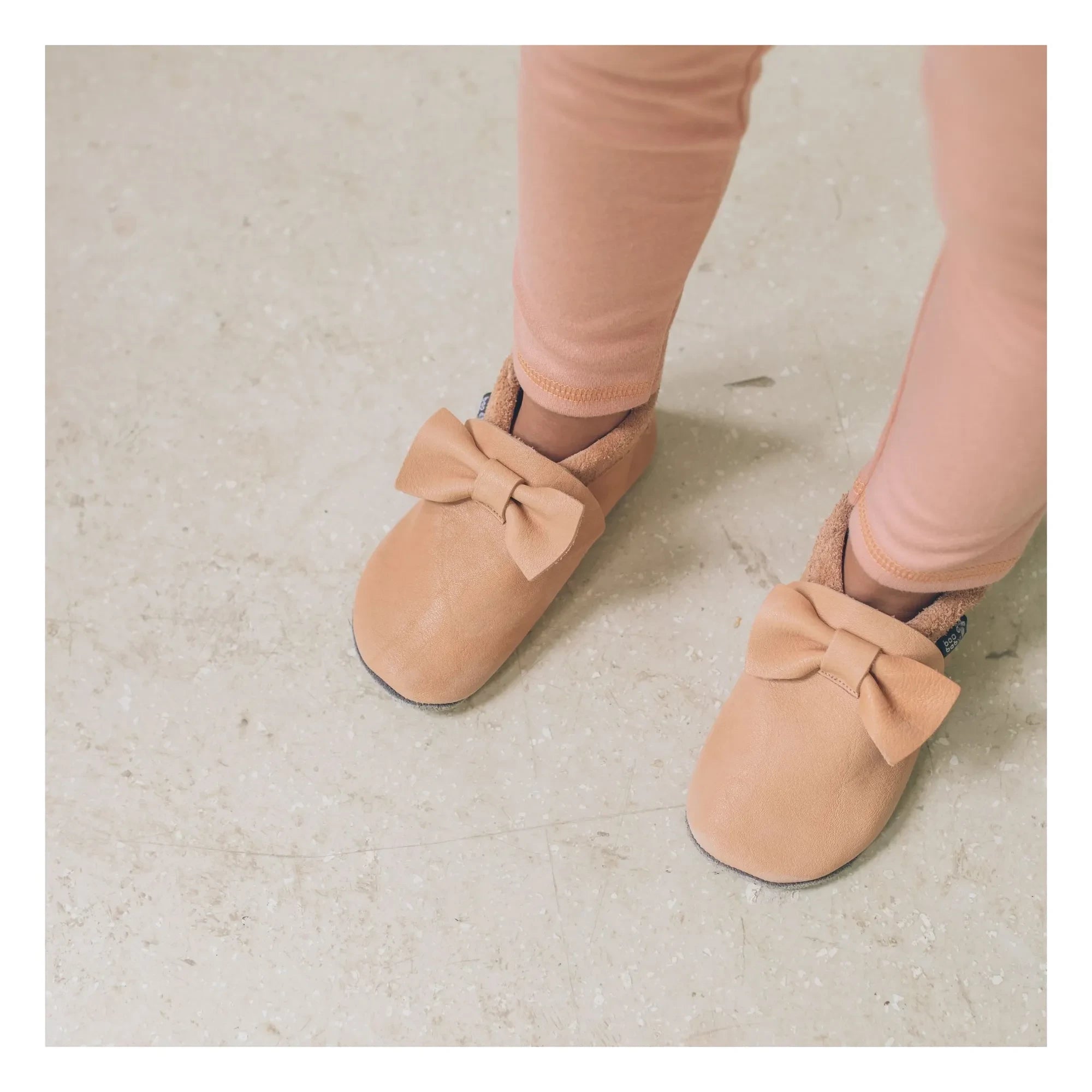 Baobaby - Zapatillas de nudo | Rosa beige