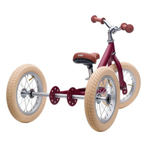 Trybike - Bicicleta de equilibrio - Triciclo | Rojo