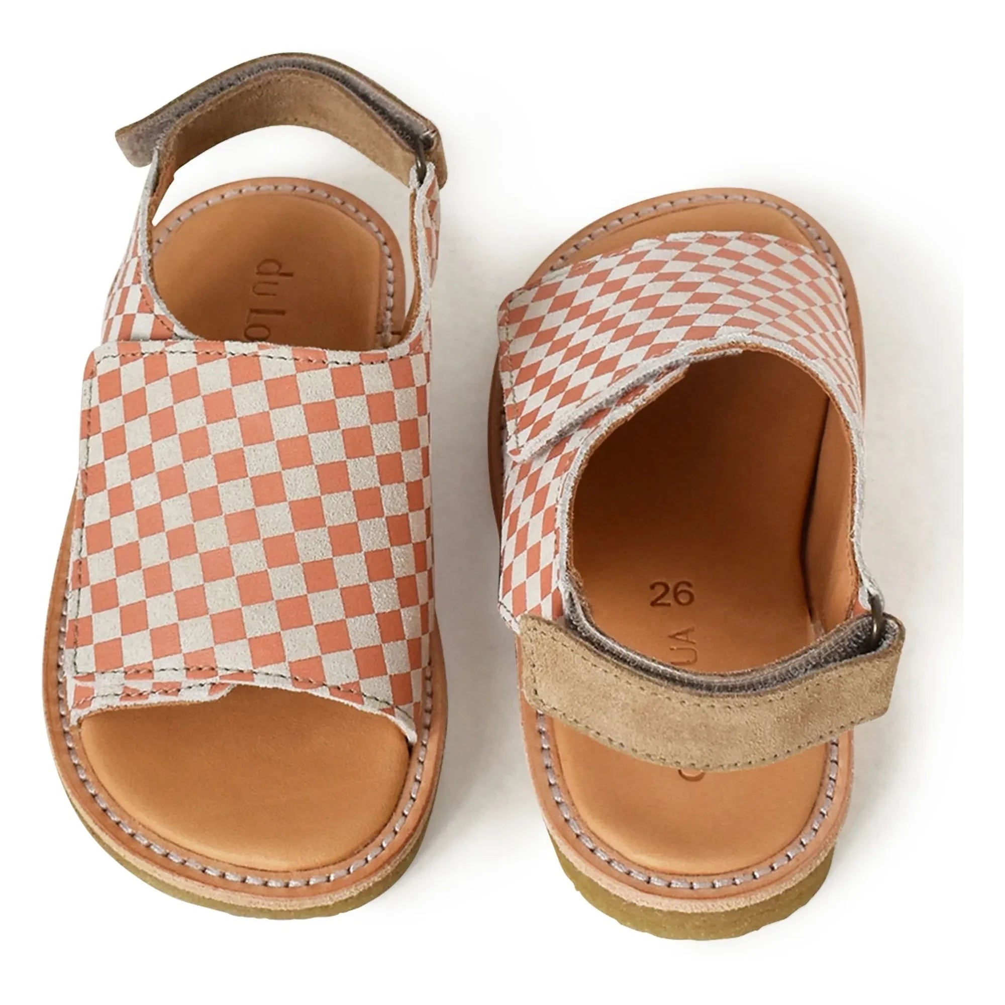 Sandalias Loua - Du Veda Azulejos | Coral