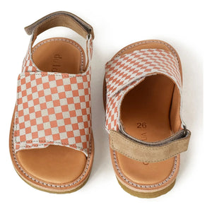 Sandalias Loua - Du Veda Azulejos | Coral