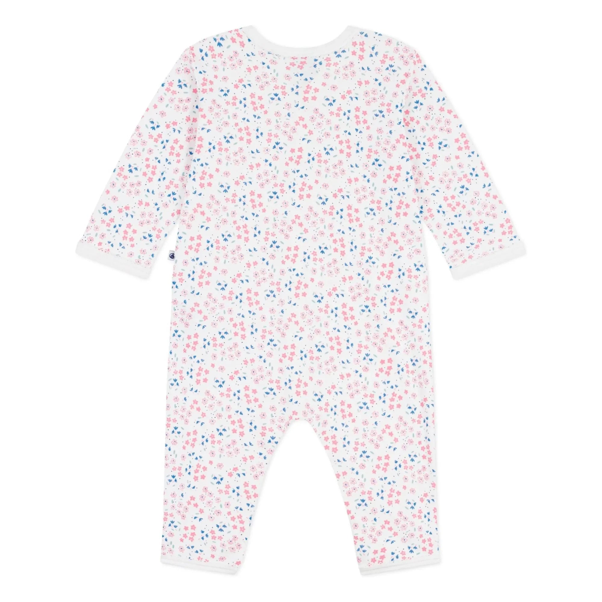 Petit Bateau - Pijama Dormir Fleuri | Blanco