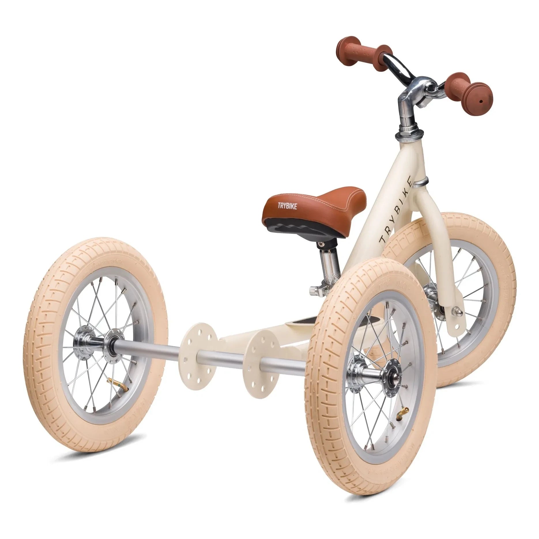 Trybike - Bicicleta de equilibrio - Triciclo | Crema
