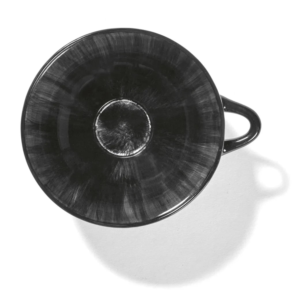 Serax - Tazas de Cerámica Ann Demeulemeester - Set de 2 | Negro