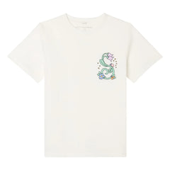 Stella McCartney Kids - Camiseta floral de algodón orgánico | Marfil