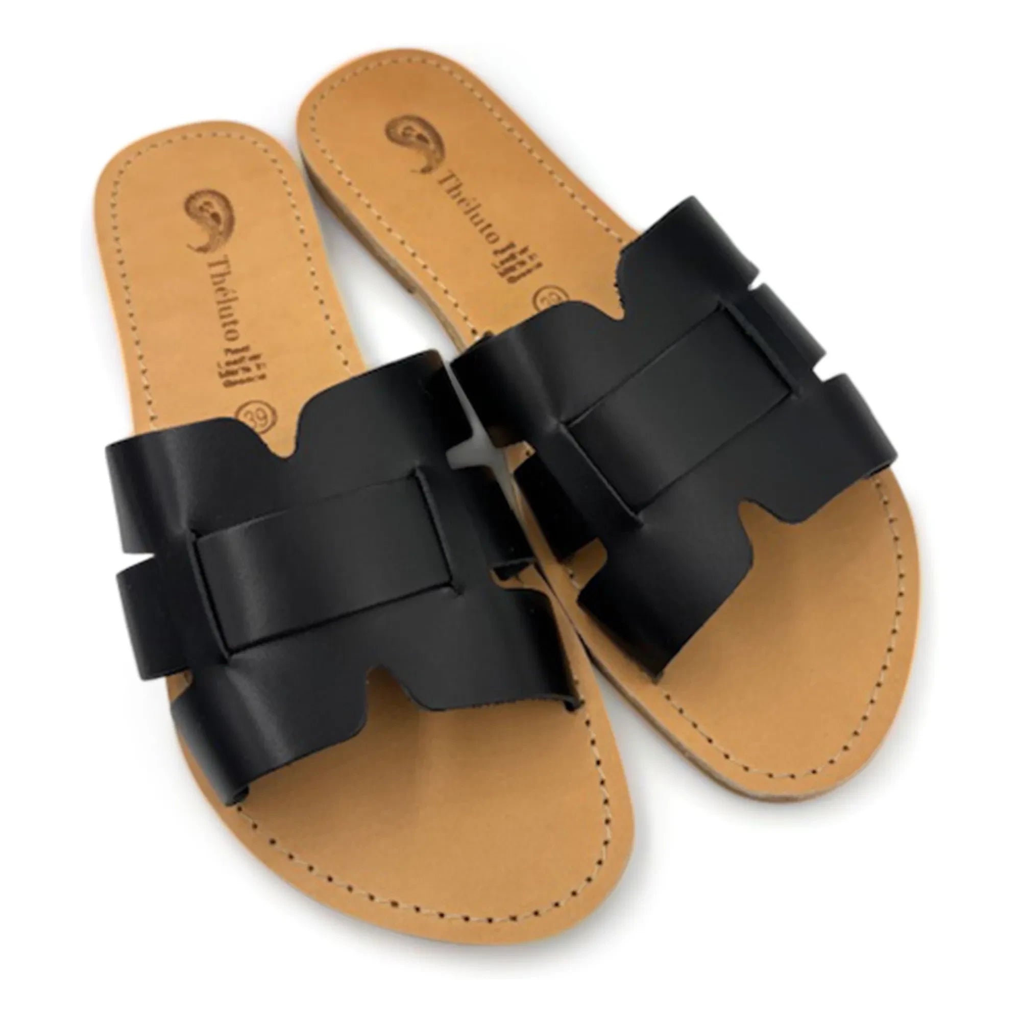 Théluto - Pantuflas Oriane | Negro