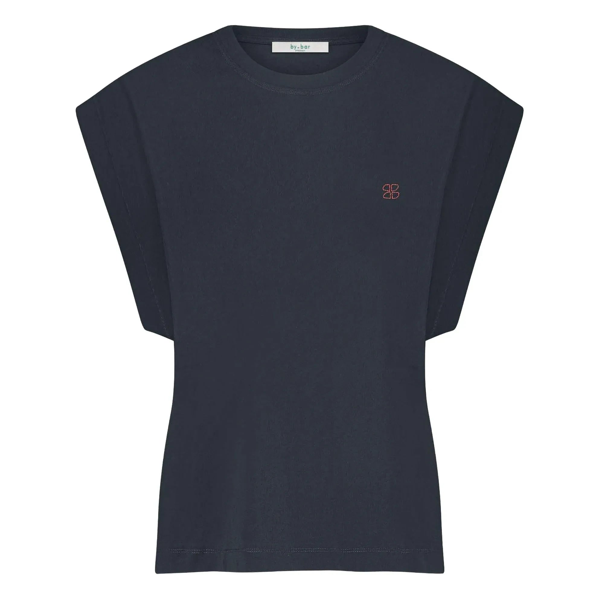 By Bar - Manson Lucky organik pamuk T-shirt | Gece mavisi