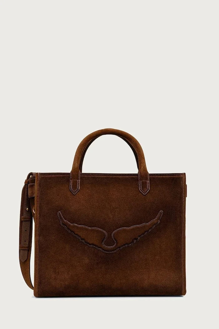Bolso de ciudad de ante para mujer ANGEL