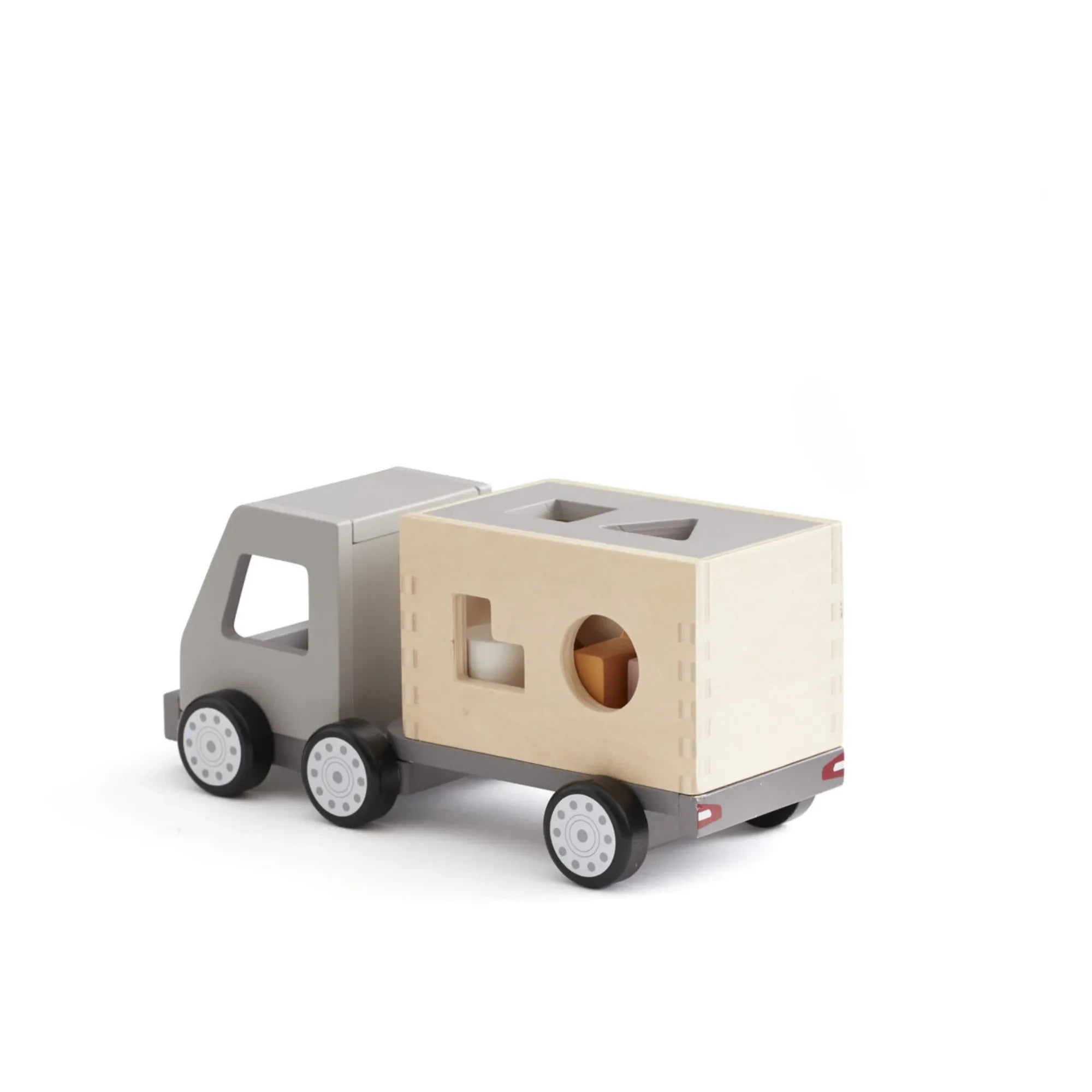 Kid's Concept - Camión de Basura de Madera con Formas