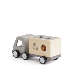 Kid's Concept - Camión de Basura de Madera con Formas
