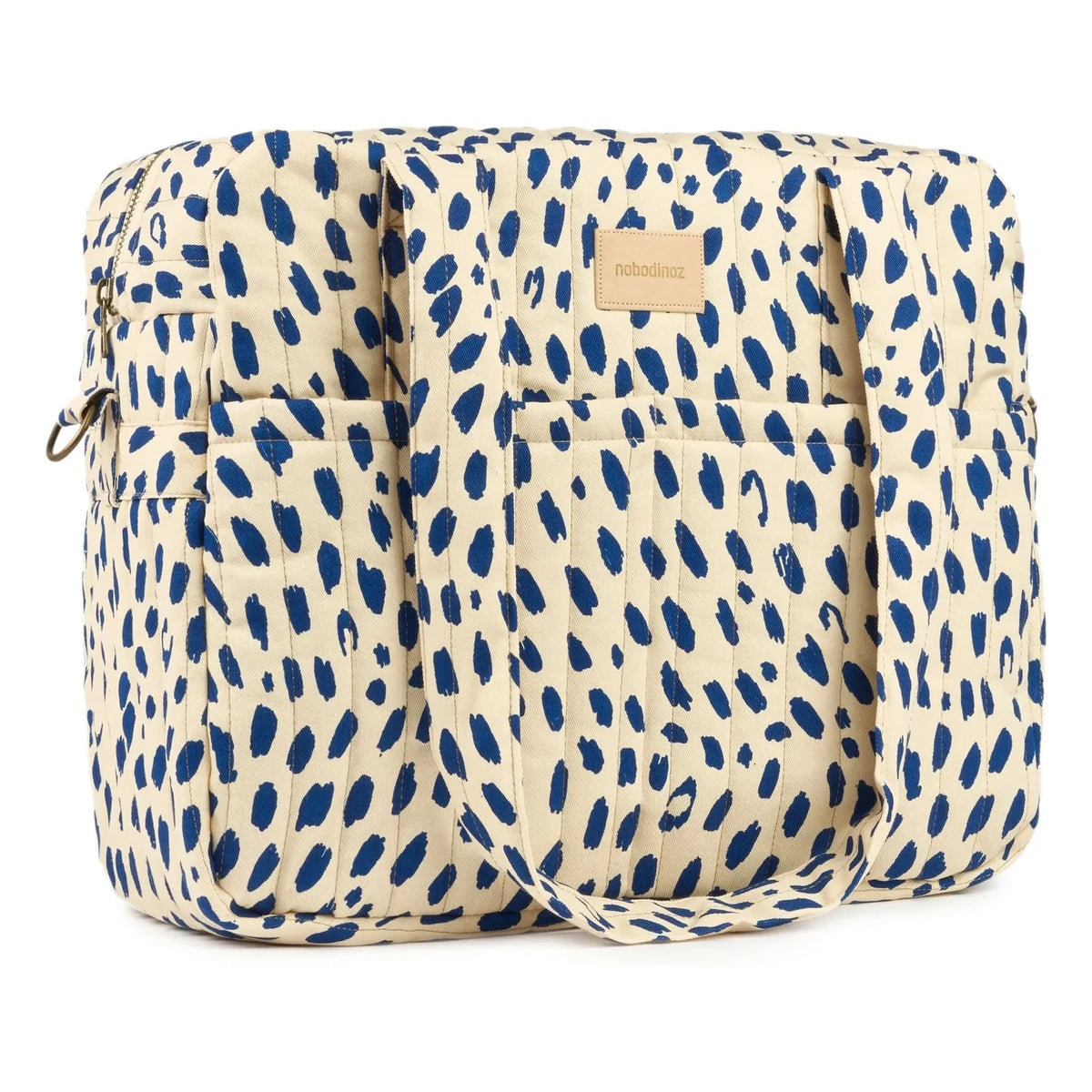 Nobodinoz - Bolso cambiador impermeable Hyde Park Leonie | Azul