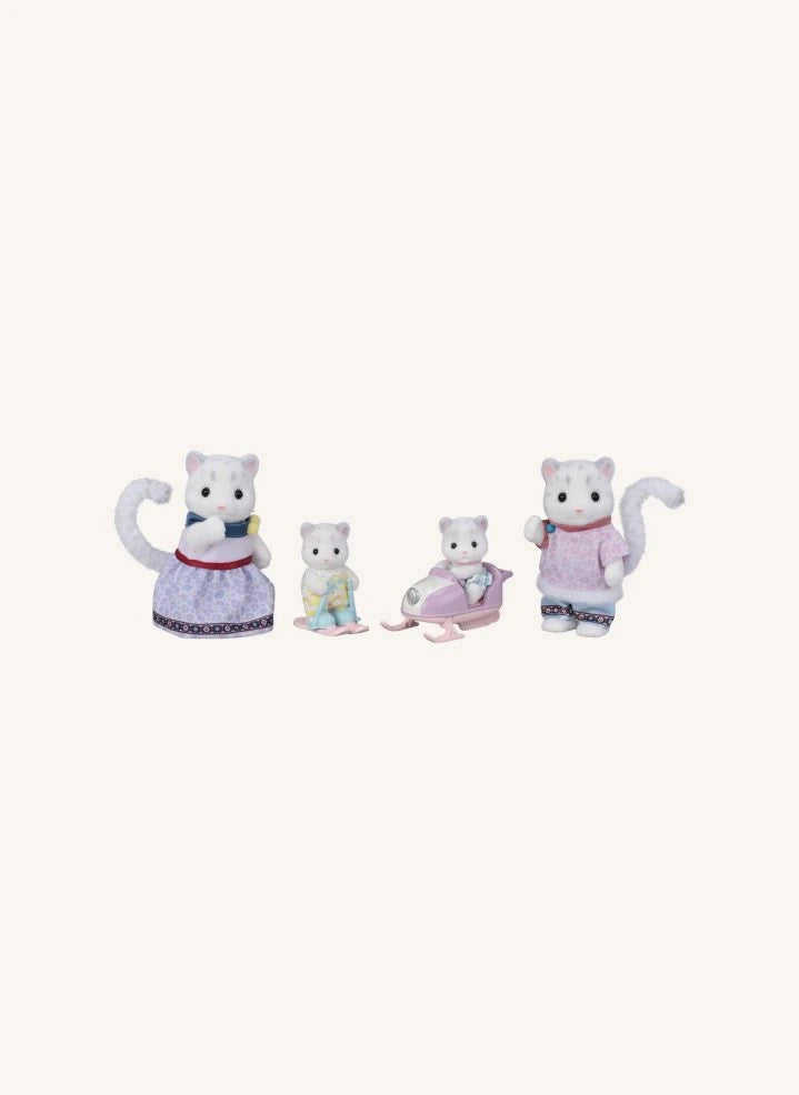 Sylvanian Families - Familia Pantera de Nieve