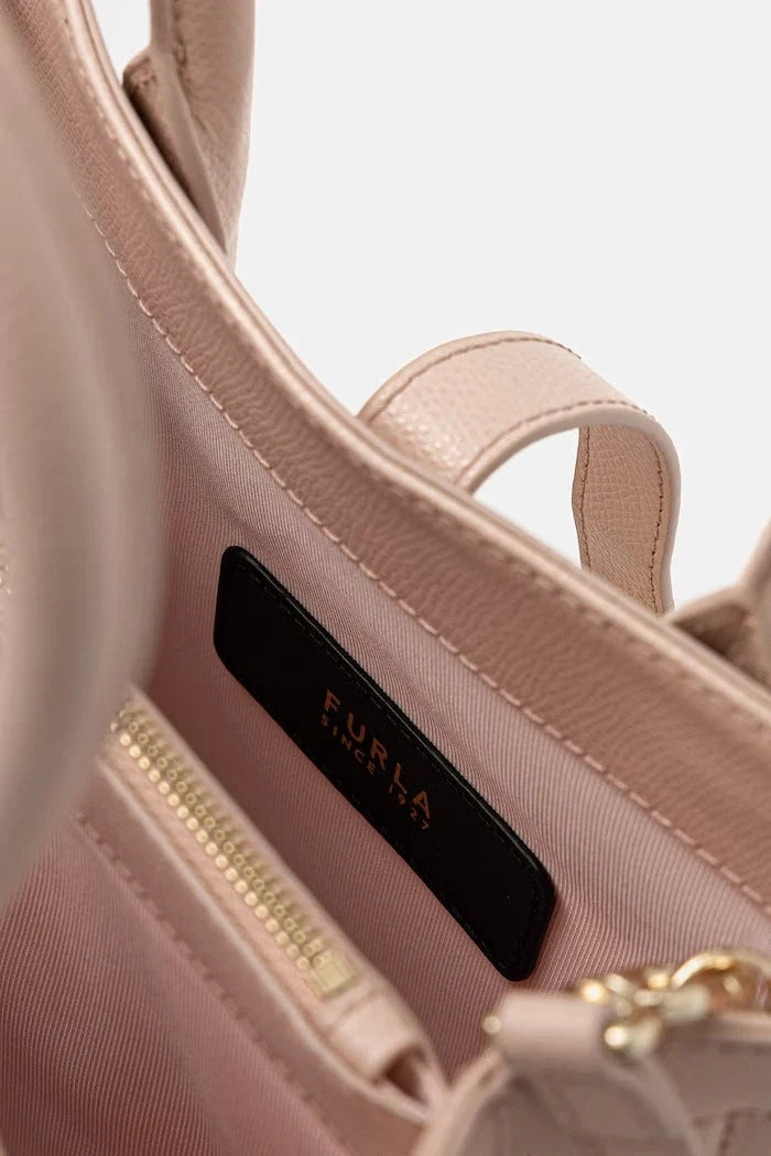 Bolso cruzado de piel Furla Goccia S Tote Base 22 para mujer