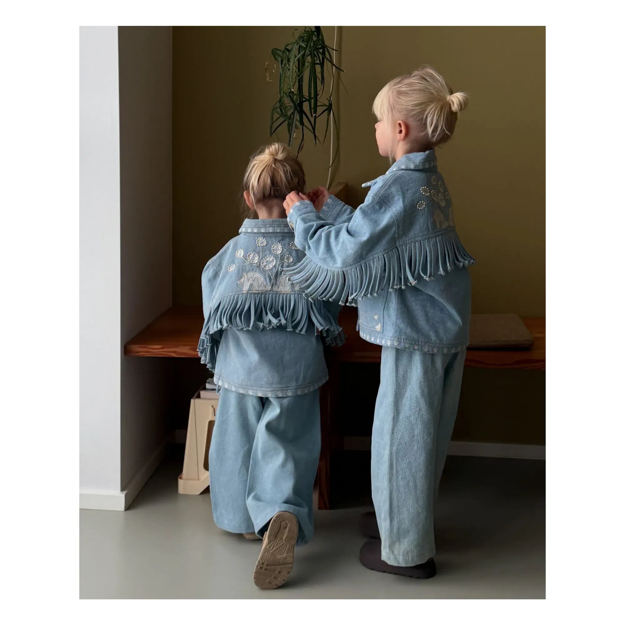 SISSEL EDELBO - Chaqueta vaquera Christer - Colección infantil | Azul claro