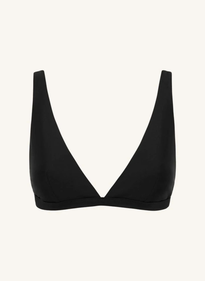 Matteau - Top de bikini de playa | Negro