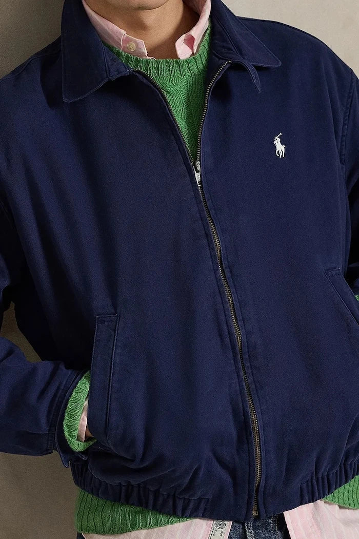 Chaqueta corta de algodón Polo Ralph Lauren para hombre