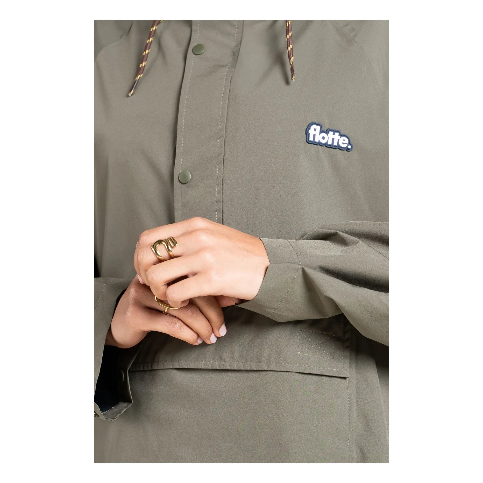 Flotte - Capa impermeable Gabriel | Caqui