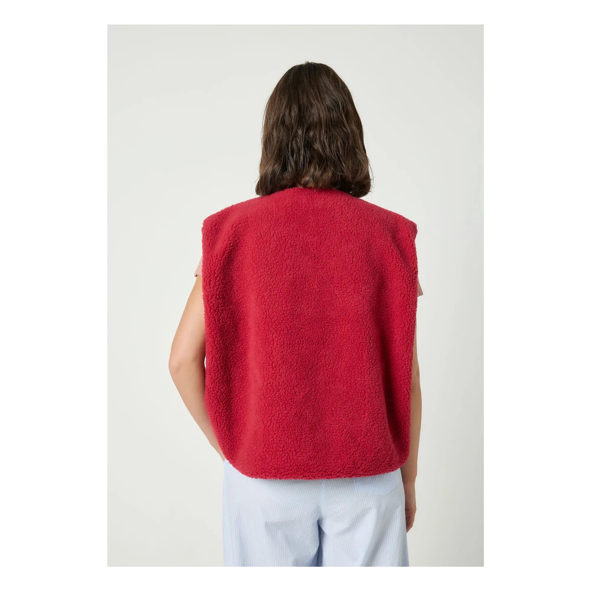 American Vintage - Chaleco Hoktown Sin Mangas | Magenta