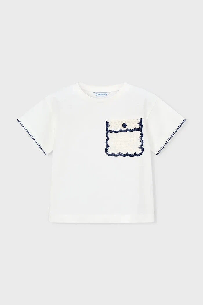 Camiseta de algodón para niño Mayoral