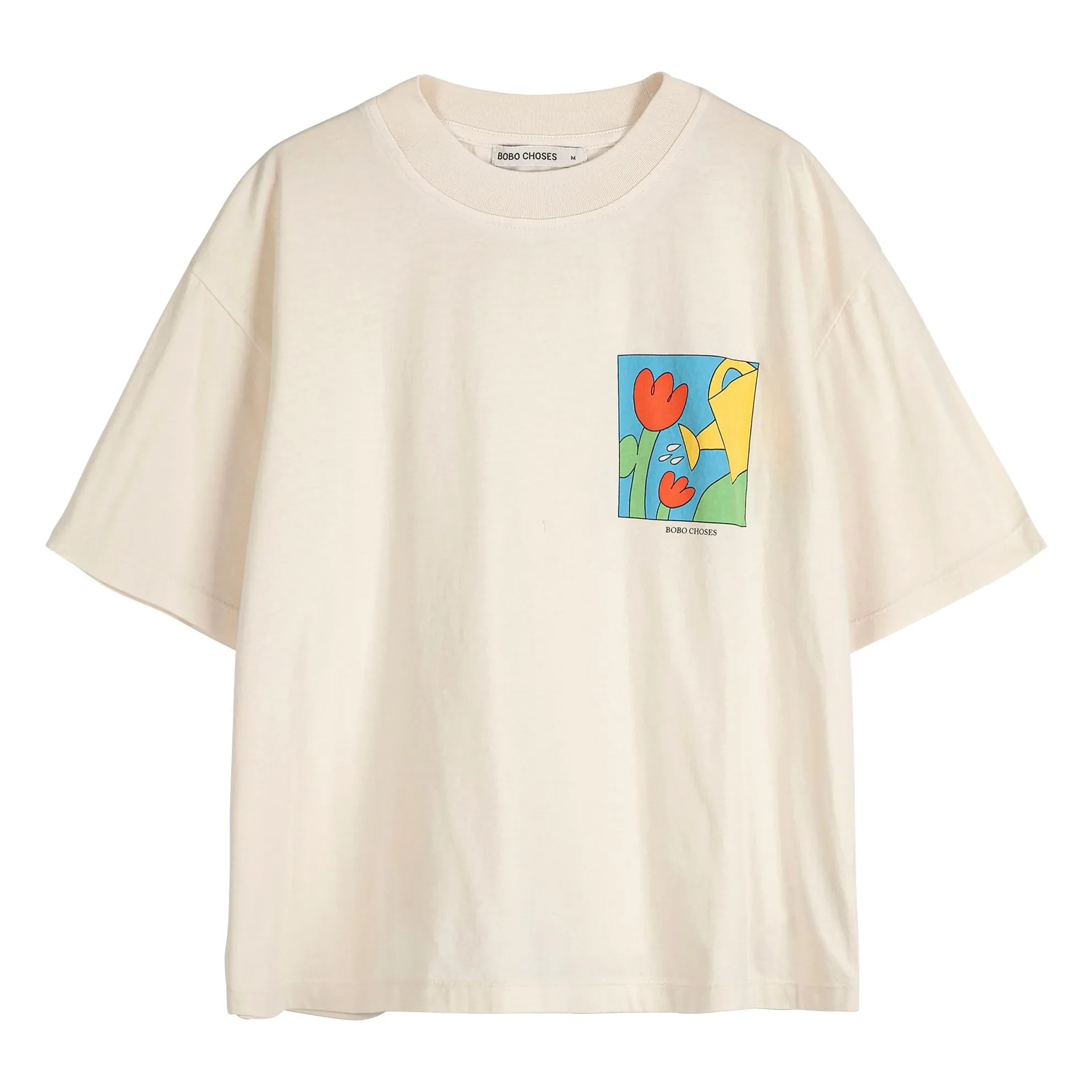 Bobo Choses - Camiseta de algodón orgánico Gardening Time | Crudo