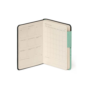 Legami - Cuaderno con Blank Pages y Funda Suave Monocromática - Jardín Botánico - Mi Cuaderno