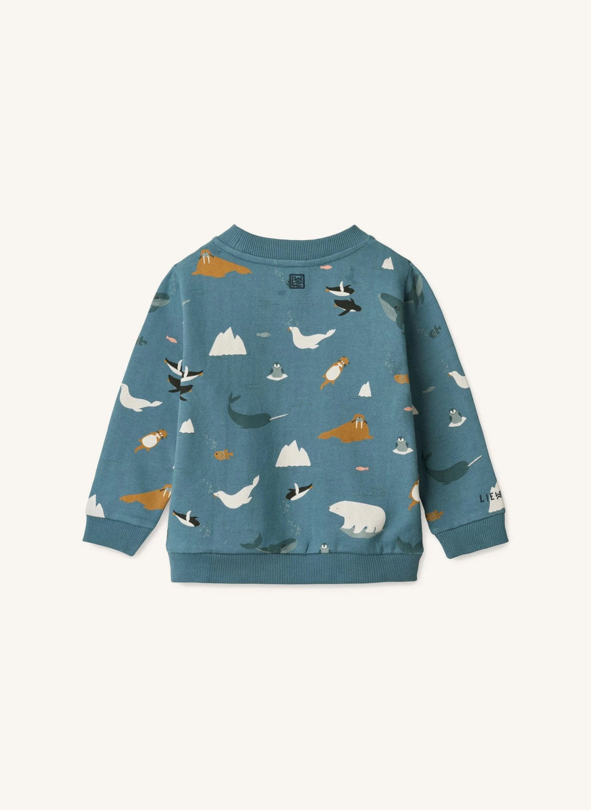 Liewood - Thora Sea organik pamuk sweatshirt | Mavi