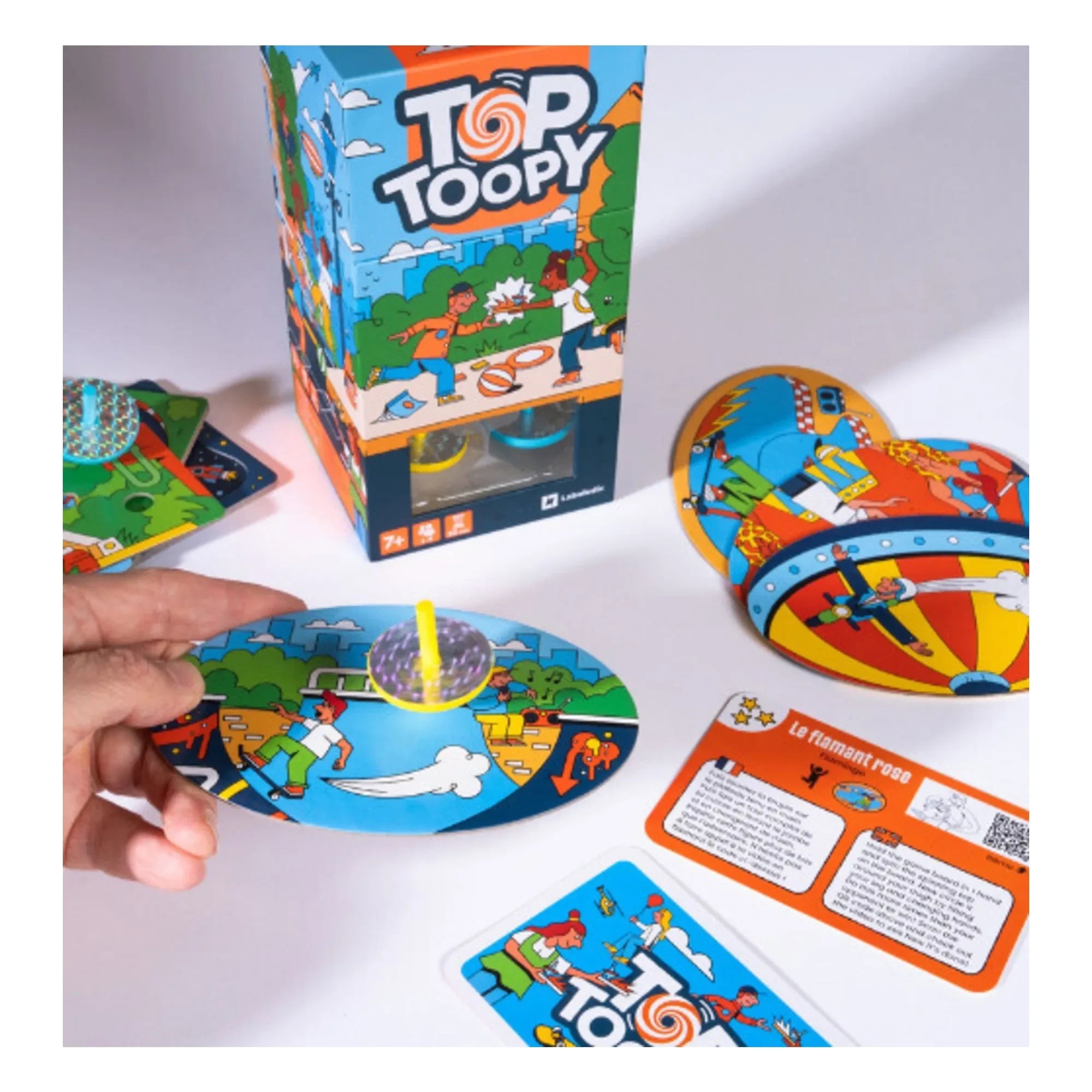 Laboludic - Juego de trompos Top Toopy