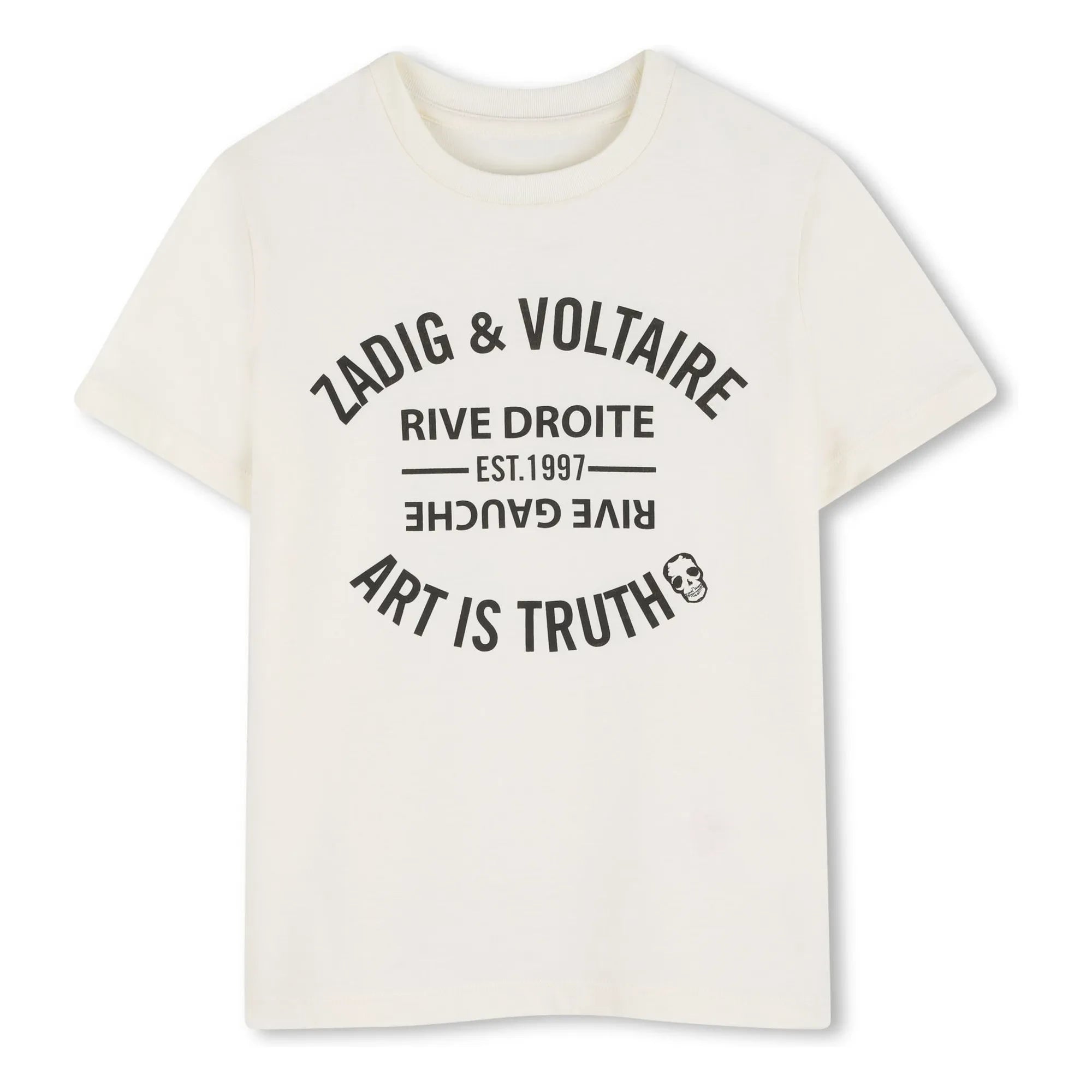 Zadig & Voltaire - Camiseta Logo Art Is Truth | Crudo
