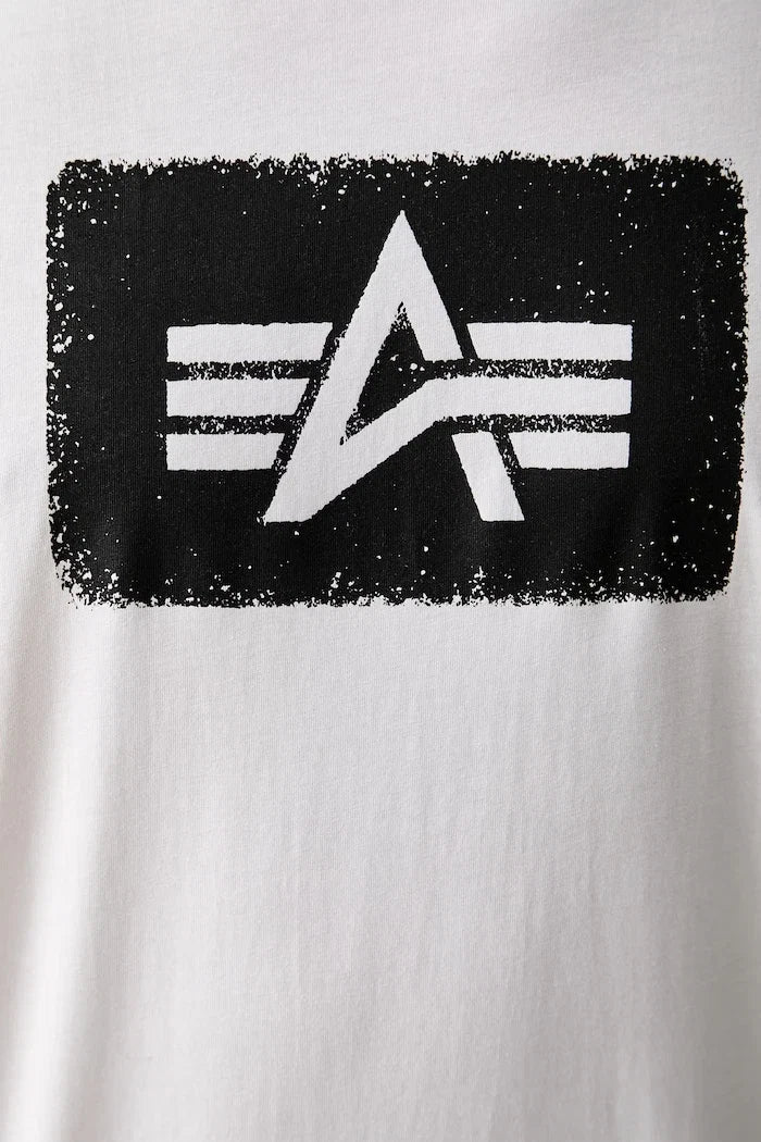 Alpha Industries Camiseta Algodón Hombre Washed Out