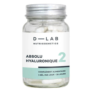 D-LAB NUTRICOSMETICS - Suplemento de Ácido Hialurónico Puro - 1 Mes