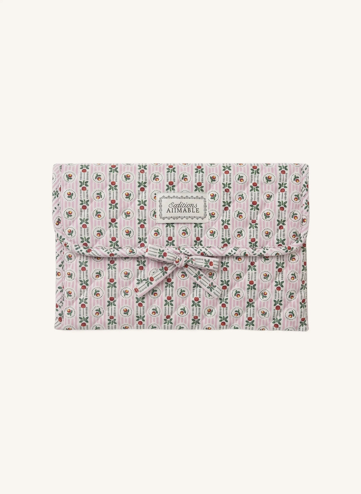 Editions Aimable - Bolso de cuidado del bebé Palmyre | Pommette Poplin